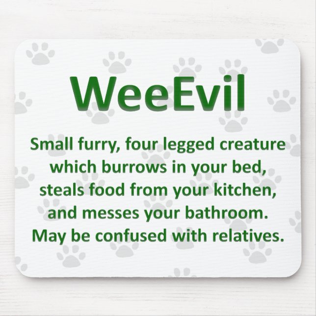 WeeEvil Mousepad (Frente)