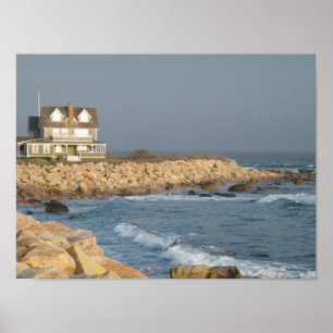 Weekapaug Rhode - poster da ilha