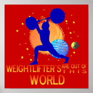 WEIGHTLIFTER ESTÁ FORA DESTE POSTER MUNDIAL