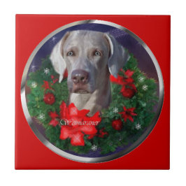 Weimaraner Christmas