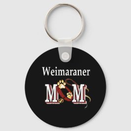 weimaraner mãe Chaveiro
