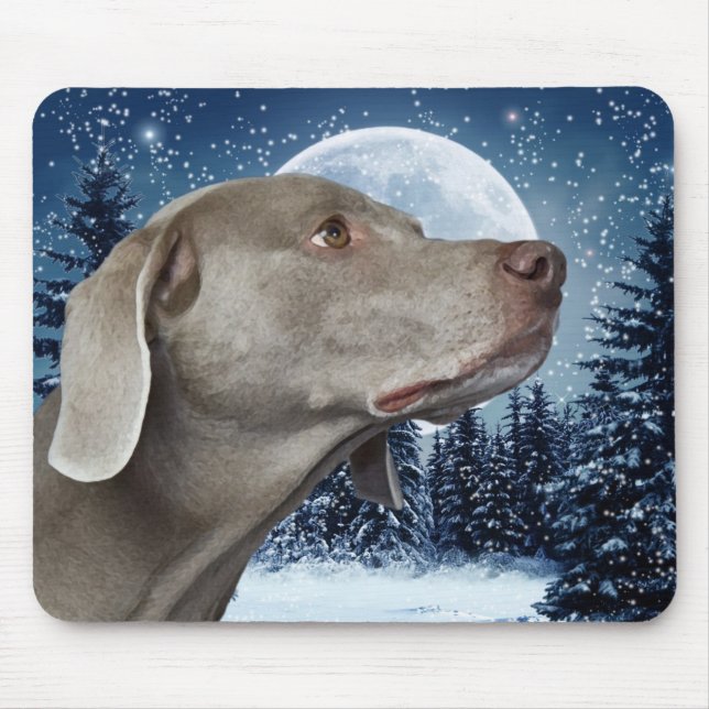 Weimaraner Mousepad (Frente)