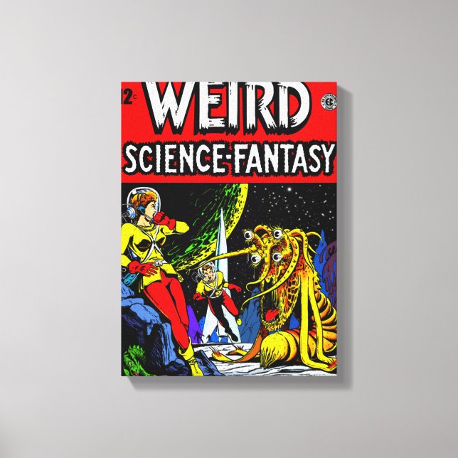 WEIRD da década de 1940: Science~Fantasy Canvas Pr (Frente)