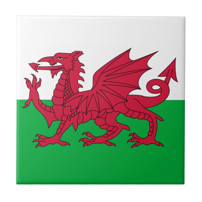 Welsh Flag (País de Gales) (Welsh Dragon) (Frente)