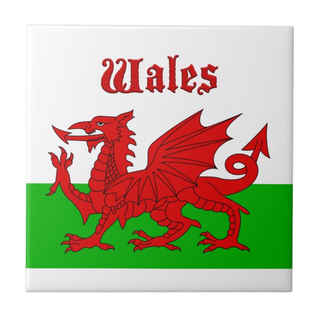 Welsh Flag Wales (Frente)