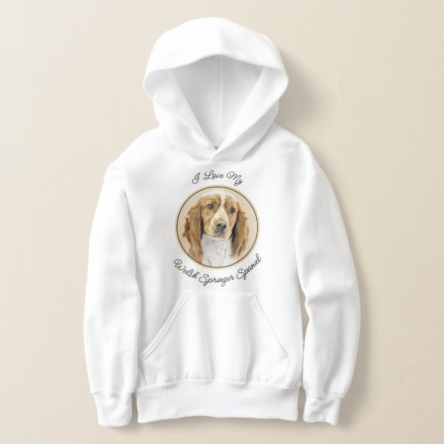 Welsh Springer Spaniel Painting - Arte Original De (Postura )
