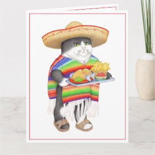WENDELITO Cartão de Boas Vindas do Cinco de Mayo