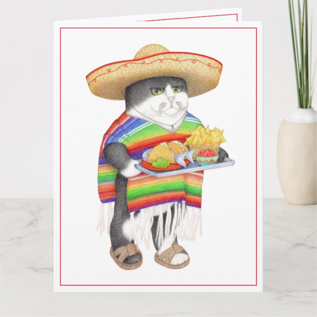 WENDELITO Cartão de Boas Vindas do Cinco de Mayo (Frente)