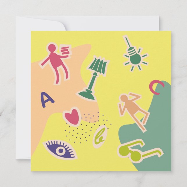 wenskaart veel succces examen (Frente)