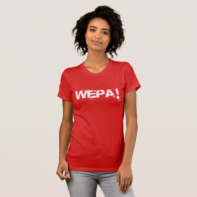 Wepa! - Camiseta Feminina - (Libre Label) (Frente Completa)