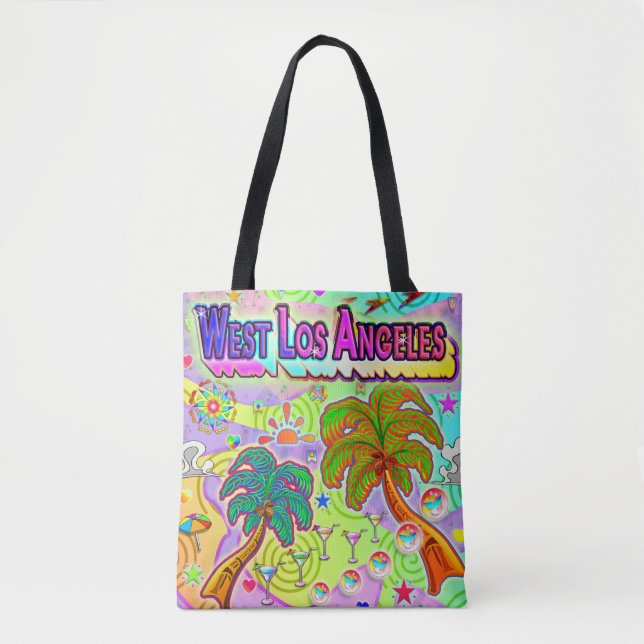 West Los Angeles Vacation Target Tote Bag (Frente)