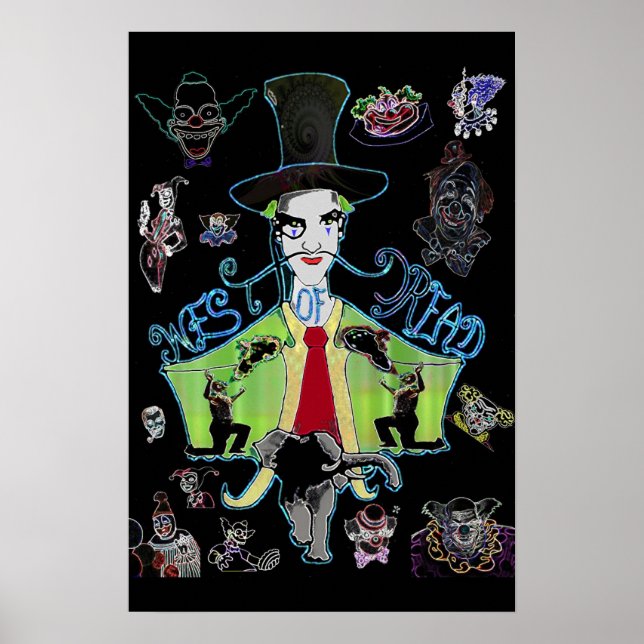 West Of Dread 2004 Official Poster (Frente)