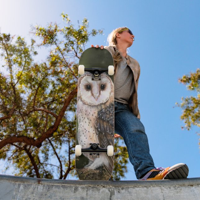 Western Barn Owl Skateboard (Ao ar livre 1)