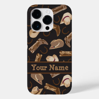 Western Cowboy Boots Hats Black Brown Name