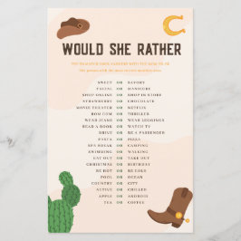 Western Cowboy Ela Preferencialmente Jogo de Chá d