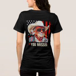 Western Trump Cowboy Que Perdeste A Trump 2024 Mul