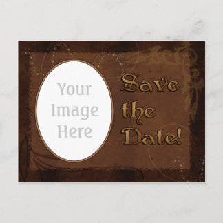 Western Wedding Salve a modelo do Cartão-Postal de