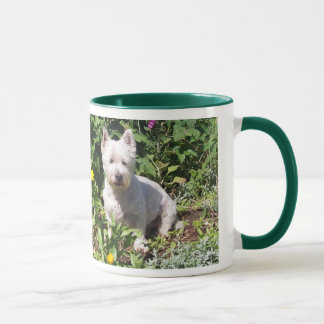 Westie caneca A da campainha de 11 onças