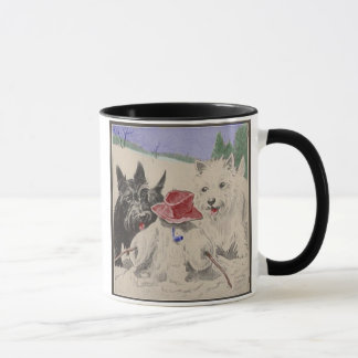 Westie & caneca do Scottie
