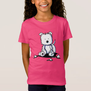 Westie com camiseta TP