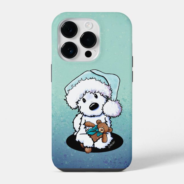 Westie E Urso De Natal (Verso)