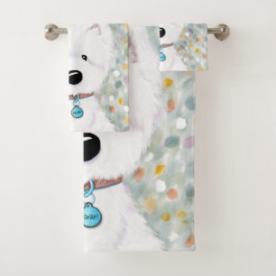 Westie Impressions Bath Toalha