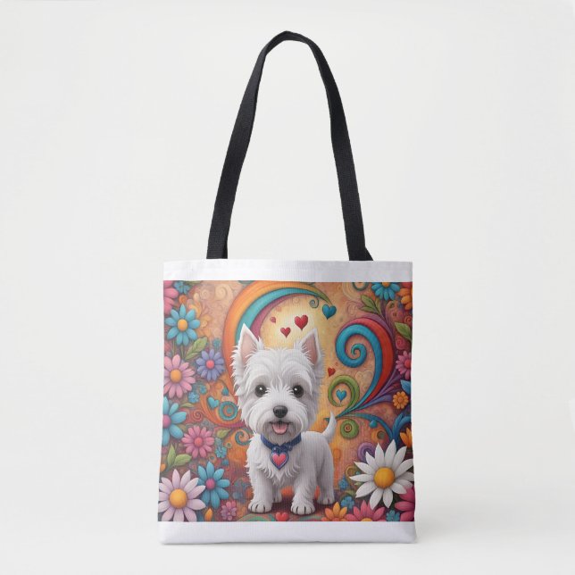 Westie Tote Bag (Frente)