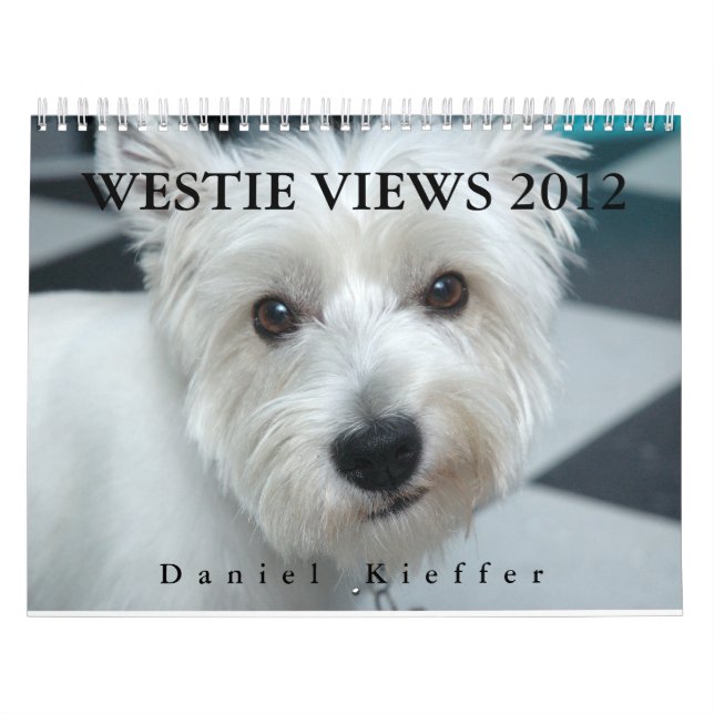 WESTIE VÊ o calendário 2012 (Capa)
