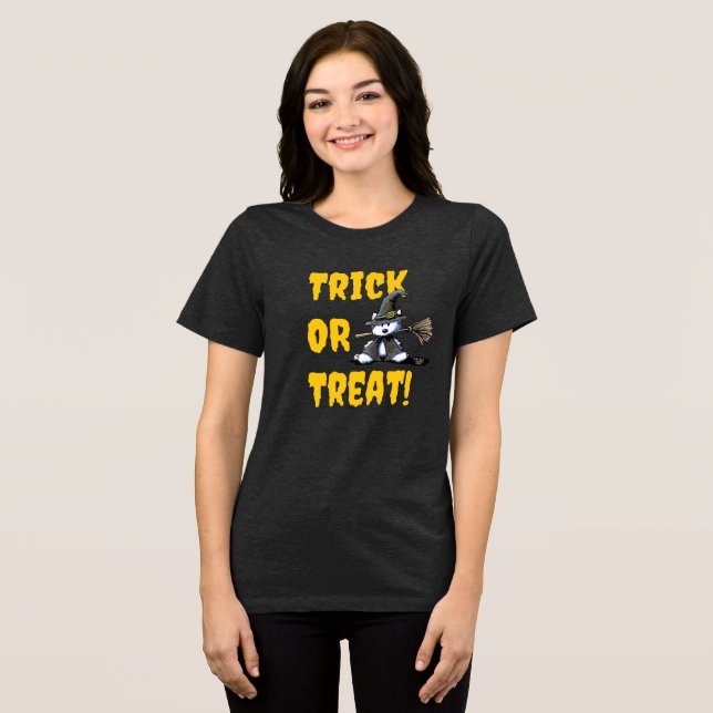Westie Witch Halloween (Frente Completa)