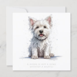 Westik Cheeky Cute Greeting Card Personalize
