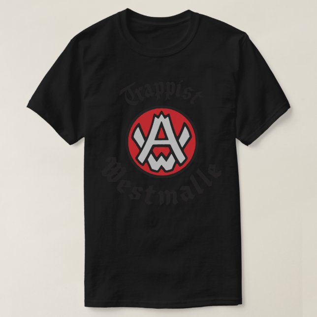 westmalle essencial da camiseta (Frente do Design)