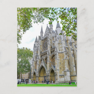 Westminster Abbey London - Cartão postal britânico