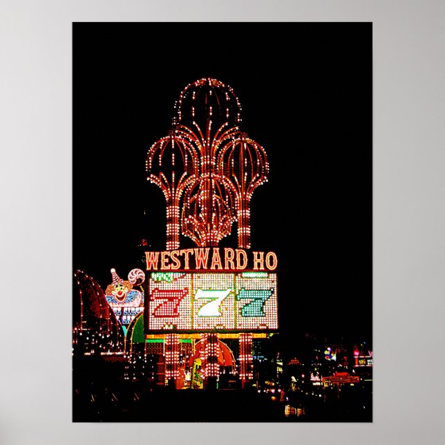 Westward Ho Las Vegas Marquee Poster (Frente)
