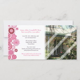 Weve moveu o cartão com fotos mudado do anúncio do