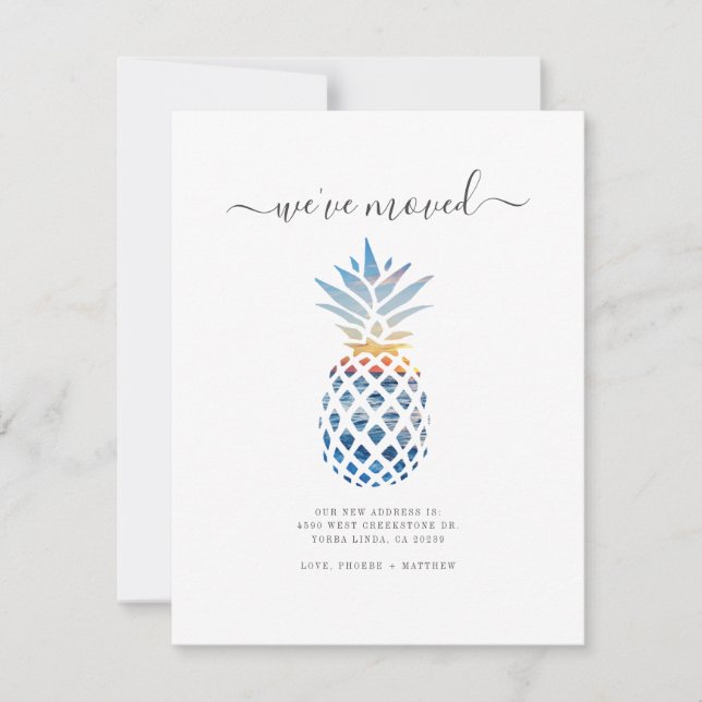 Weve Movimentação do Abacaxi Mudança de Endereço (Frente)