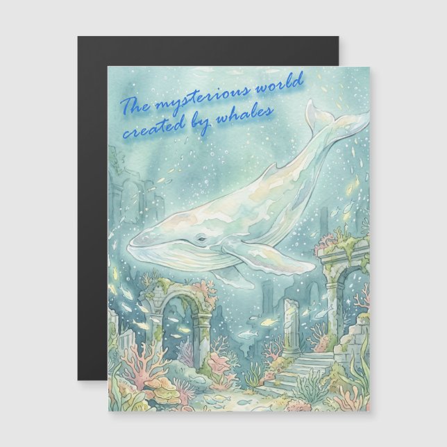 Whale Atlantis Underwater Fantasy (Frente/Verso)