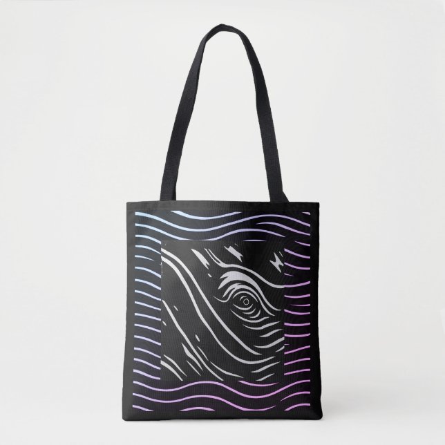 Whale eye/whale species tote (Frente)