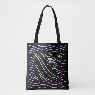 Whale eye/whale species tote