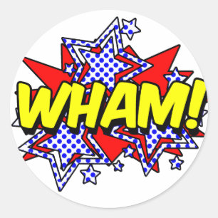 WHAM! Folha da etiqueta
