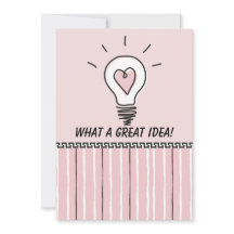 What A Great Idea! - Flat Card