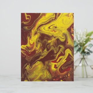 What a view! Golden Scrapbook paper.