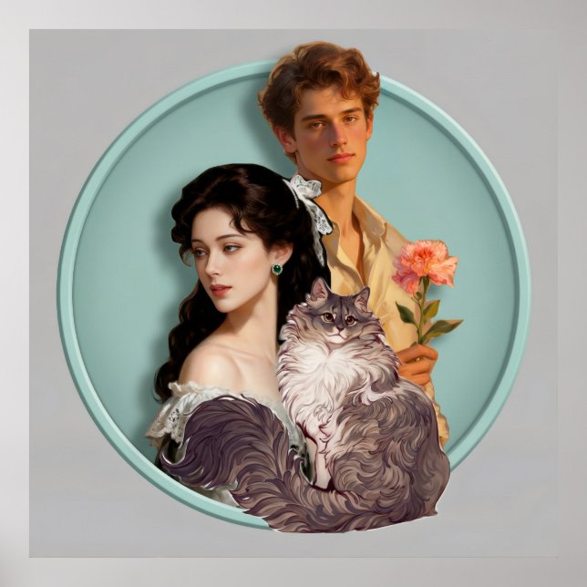 What If Your Pet Was Human Art Poster (Frente)