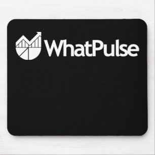 WhatPulse Mousepad - preto
