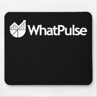 WhatPulse Mousepad - preto