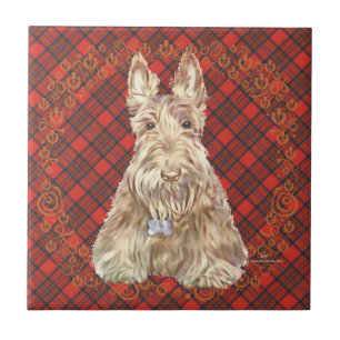 Wheaten Scottie Tartan