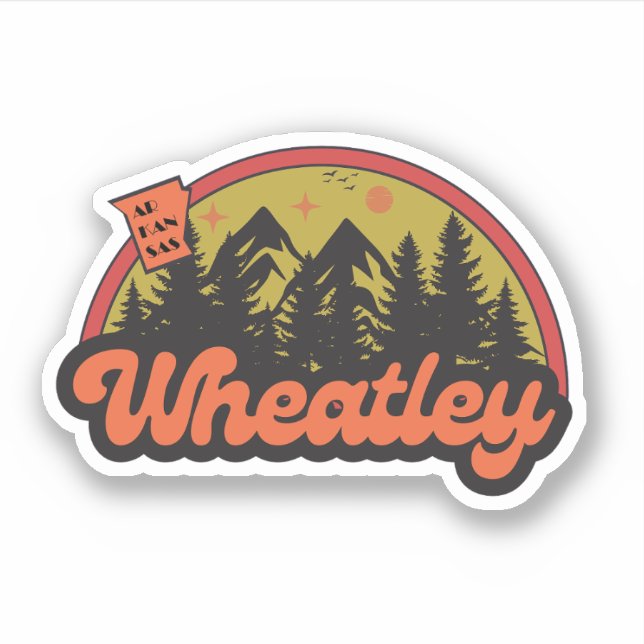 Wheatley, Arkansas  Adesivo (Frente)