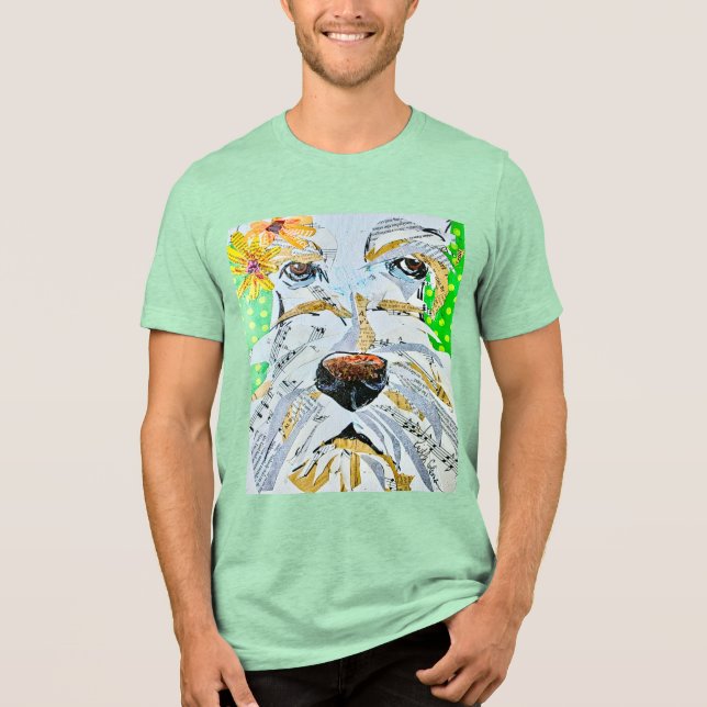 Wheaton Scottie Vibe Tri-Blend Shirt (Frente)