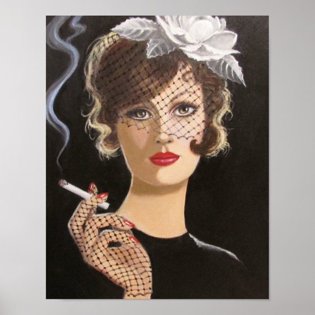 WHEN SMOKING WAS FASHIONABLE, POSTER (Frente)