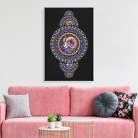 Whimsical Aries - Arte de Muro de Canvas
