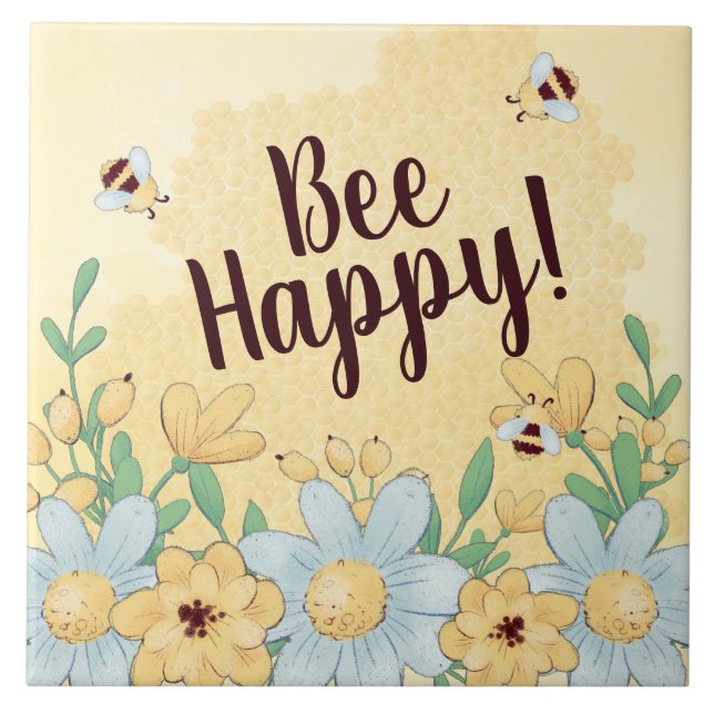 Whimsical Bee Happy (Frente)